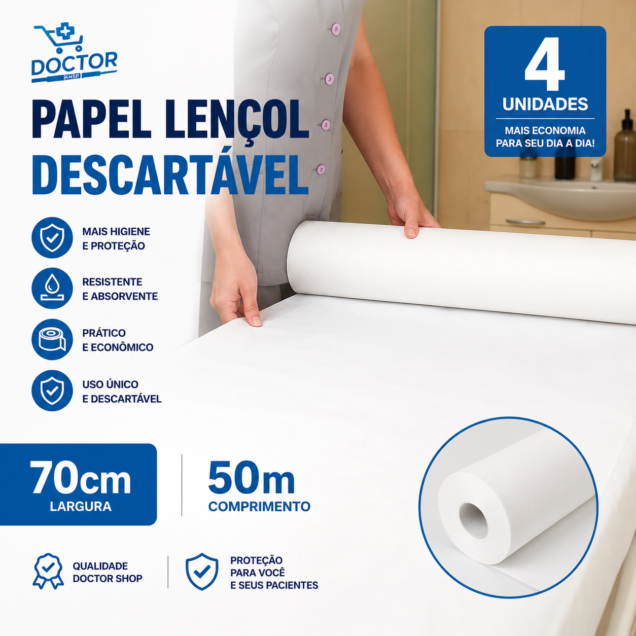 Itens de proteção distribuídos pela SAFY Medical Supply